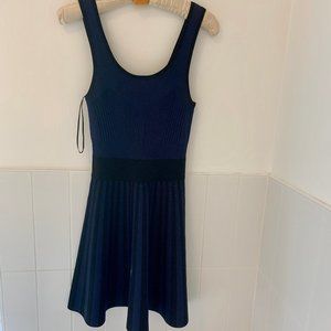 Black and Navy Blue Guess Dress